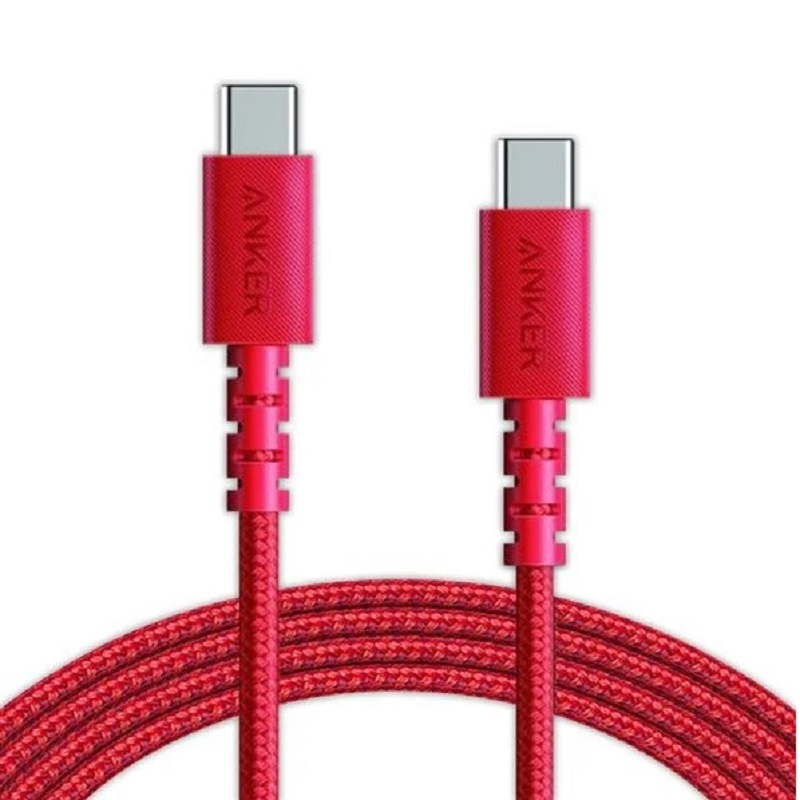 Anker PowerLine Select+ USB-C To USB-C - Red Anker PowerLine Select+ USB-C To USB-C - Red